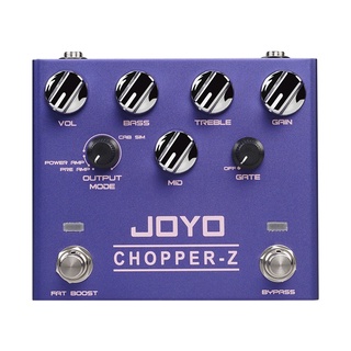 Joyo R-18 CHOPPER-Z แป้นเหยียบเอฟเฟคกีตาร์ โลหะจําลอง กันเสียงรบกวน สไตล์โมเดิร์น