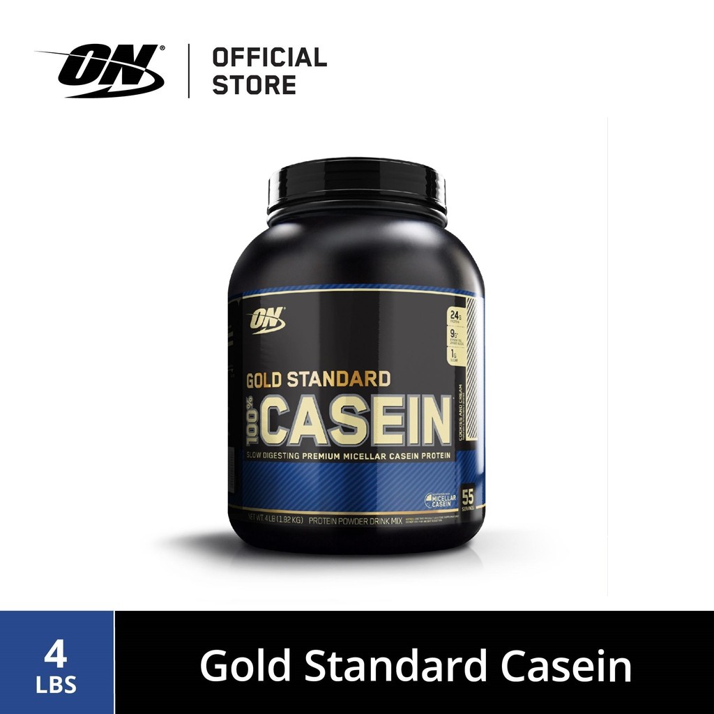 Optimum Nutrition Gold Standard Casein 4 lbs เคซีน โปรตีนย่อยช้า เน้น ...
