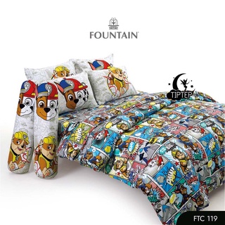 Fountain ชุดผ้าปูที่นอน (ไม่รวมผ้านวม) FTC119 Paw Patrol ขบวนการเจ้าตูบสี่ขา