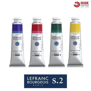 Lefranc(เลอฟรัง) สีน้ำมัน (ซีรีย์ 2)  EXTRA FINE OIL (หลอดเงิน) 40 ML.  มีให้เลือก 120 สี