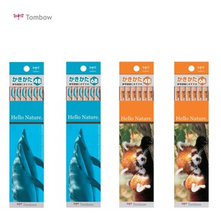 Tombow ดินสอเขียนธรรมชาติ 4 B / 6 B 1dozen Choose From 4 แบบ