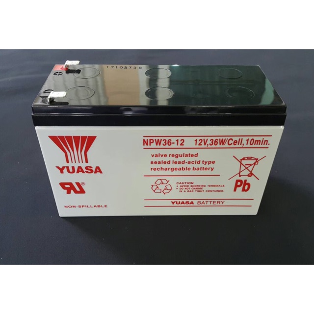 แบตเตอรี่ Yuasa NPW36-12 12V 36w | Shopee Thailand
