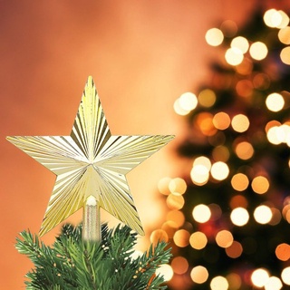 ดาวตกแต่งต้นคริสมาส ดาวกระจาย ดาวประดับยอดต้นคริสมาส ต้นคริสมาส คริสมาส Christmas Tree Topper Star Decorations