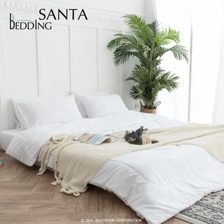 SANTA Bedding ชุดผ้าปูที่นอนพร้อมผ้านวม สีขาว
