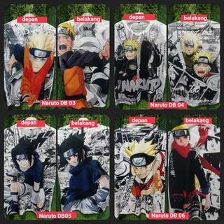 เสื้อยืดแขนสั้น พิมพ์ลายนารูโตะ NARUTO SERIES 03-06 BANGKOK DISTRO ขนาดใหญ่ XL XXL XXXL