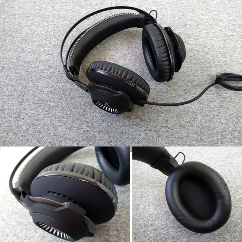 R* โฟมฟองน้ํานุ่ม แบบเปลี่ยน สําหรับชุดหูฟัง Hyper X Cloud Revolver S