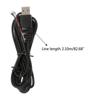 ❤❤ USB Soft Mouse Cable Line Replacement Wire For SteelSeries Rival 300 Mouse