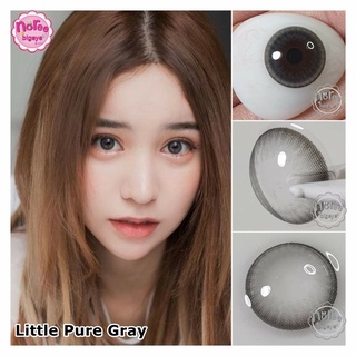 Little Pure Gray/สีเทา [สายตาสั้น -0.00 ถึง -10.00] Size Mini (S) ขนาดเล็ก คอนแทคเลนส์  / ยี่ห้อ PrettyDoll