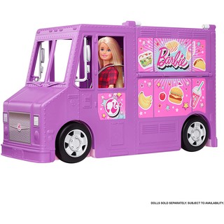 Barbie Fresh n Fun Food Truck ร้านอาหาร รถบรรทุกบาบี้ GMW07