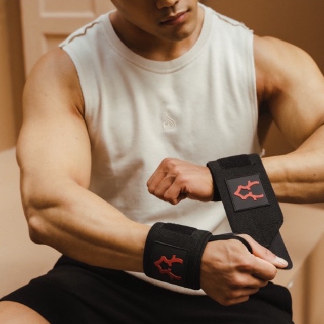 Pro Wrist Wrap พันข้อมือโปร ป้องกันบาดเจ็บ สำหรับ สายแข็ง ฮาร์ดคอ ฝึกยก