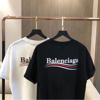 Balenciaga เสื้อยืด ทรงหลวม แฟชั่นใหม่ สําหรับผู้ชาย