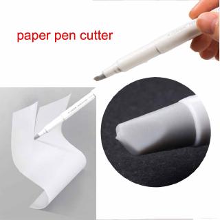 Creative Paper Pen Knife Wear-Resisting Newspaper Hand Book Paper Cutter Tape Ceramic Blade Cutting Knives