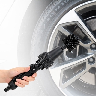 Water-Drivenแปรงทำความสะอาดแบบหมุนมือ-held Water Spray Brush
