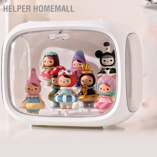 Helper Homemall กล่องอะคริลิคใส และพลาสติก รูปแคปซูลอวกาศ สําหรับบ้าน ออฟฟิศ