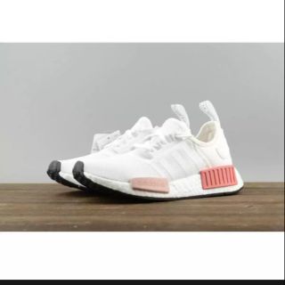 ใหม่ แท้ Adidas nmd runner r1 pink uk5 uk6 รองเท้าผ้าใบ