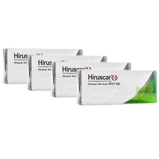 Hiruscar Anti-Acne Spot Gel ขนาด 10 กรัม (4หลอด)