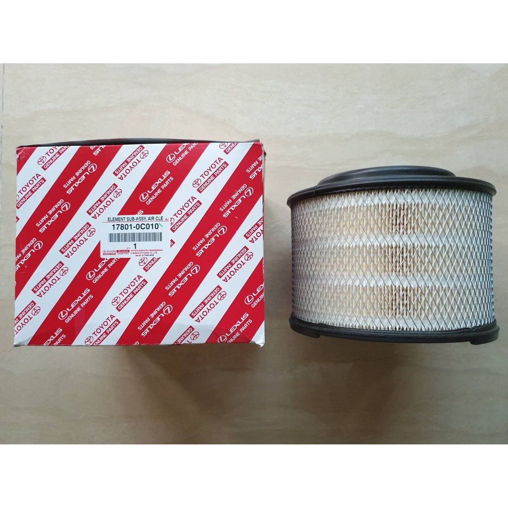 กรองอากาศ TOYOTA VIGO 2500,3000, ฟอร์จูนเนอร์  ดีเชล แท้ๆเบิกห้าง ราคาลูกละ780บาท