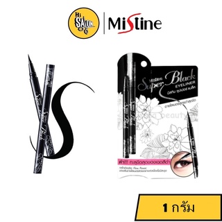 Mistine Super Black Eyeliner มิสทีน ซุปเปอร์แบล็ค อายไลเนอร์ 1กรัม