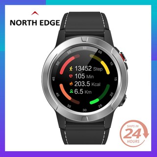 (พร้อมส่ง) North Edge X-Trek 3 GPS นาฬิกากันน้ำ กันเหงื่อ จับเวลา เชื่อมต่อบลูทูธ แจ้งเตือนข้อความเข้า