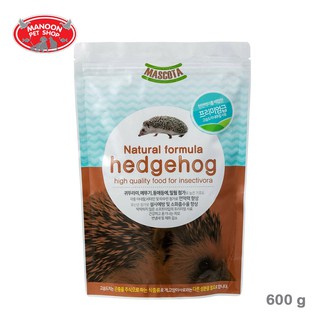 [MANOON] MASCOTA Natueal Formula Hedgehog อาหารสำหรับเม่นแคระ ขนาด 600 กรัม