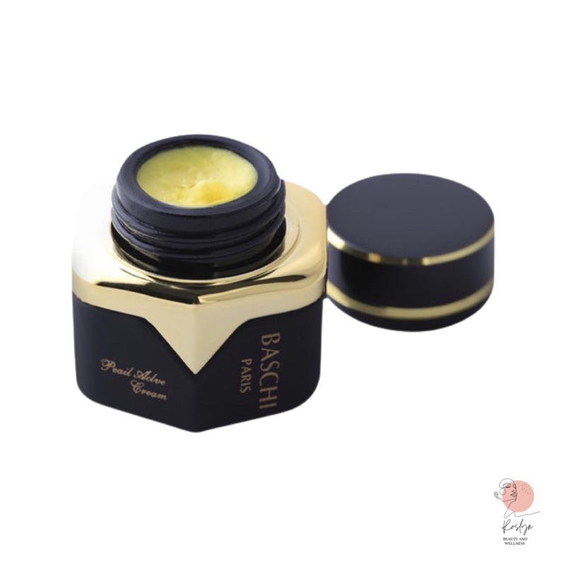 KT-63🌟Baschi Creamครีมบาชิ Baschiของเเท้💯บาชิแท้ครีมไข่มุกสูตรเข้มข้น ผิวกระจ่างใสไร้ริ้วรอบไร้จุดด่างดำขาวไว( 22 กรัม ) รูปที่ 3