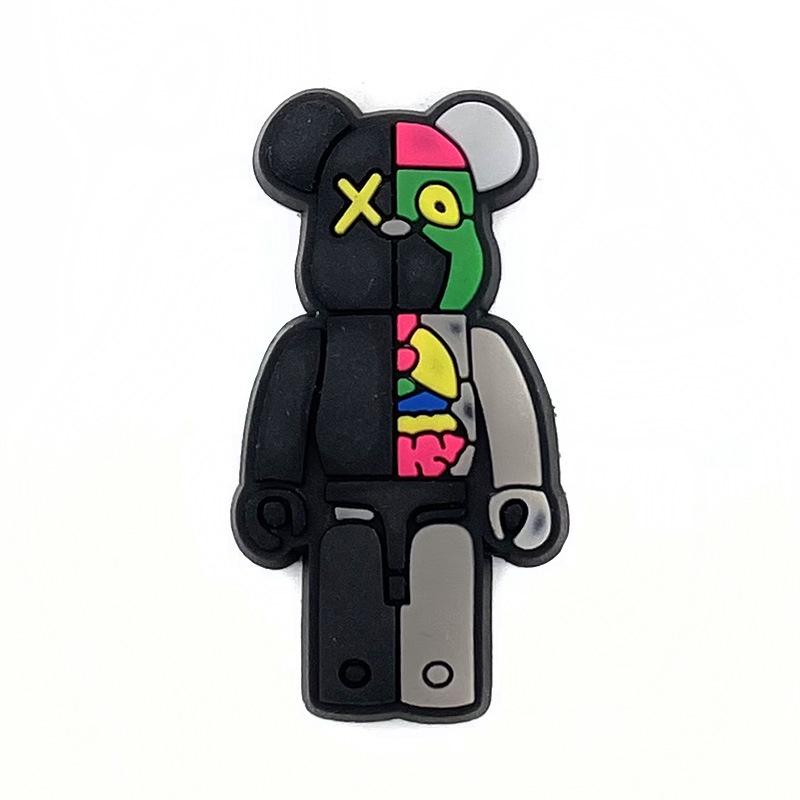 Jibbits Kaws Simpson Jibits croc Charms หมุดจิ๊บบิต น่ารัก สไตล์เกาหลี เครื่องประดับสําหรับผู้หญิง