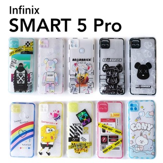 เคส Infinix Smart5 pro เคสใสลายกราฟฟิตี้สุดคูล **มีเก็บเงินปลายทาง**