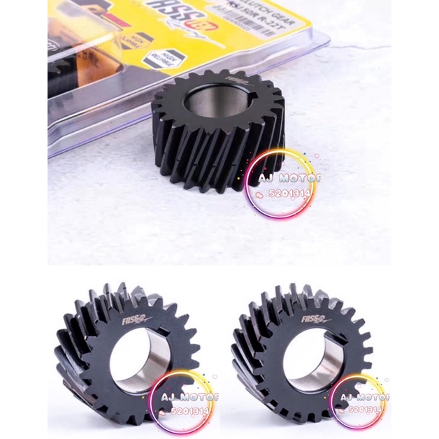 FASSTEK HONDA RS150 V1 V2 V3 RACING CLUTCH GEAR 22T 24T PRIMARY SMALL RS150R กล่อง ENJIN ENGINE SCK 