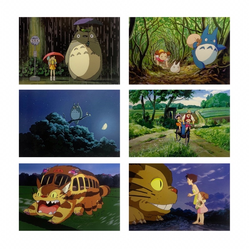 My Neighbor Totoro Ghibli Post Card โปสการ์ดอย่างเป็นทางการ