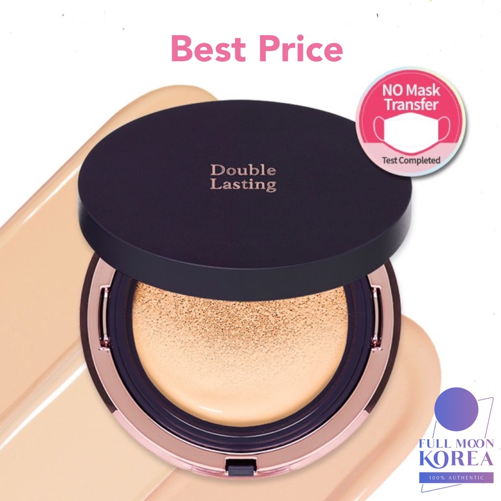 [Etude] Double Lasting Cushion Matte SPF50+/PA++++ 15g /Original หรือ Refill/จัดส่งจากเกาหลี