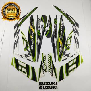 แถบ suzuki satria fu F150 2012 barong สีเขียว