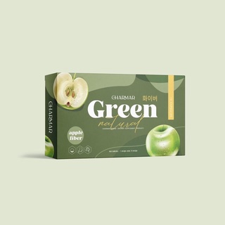 สูตรเดิม เปลี่ยนแค่กล่อง 🥬 Detox น้องเขียว ลดพุง 1 แถม 2 (ได้3กล่อง) Charmar Green ลดน้ำหนัก ดีทอค ลดพุงป่อง