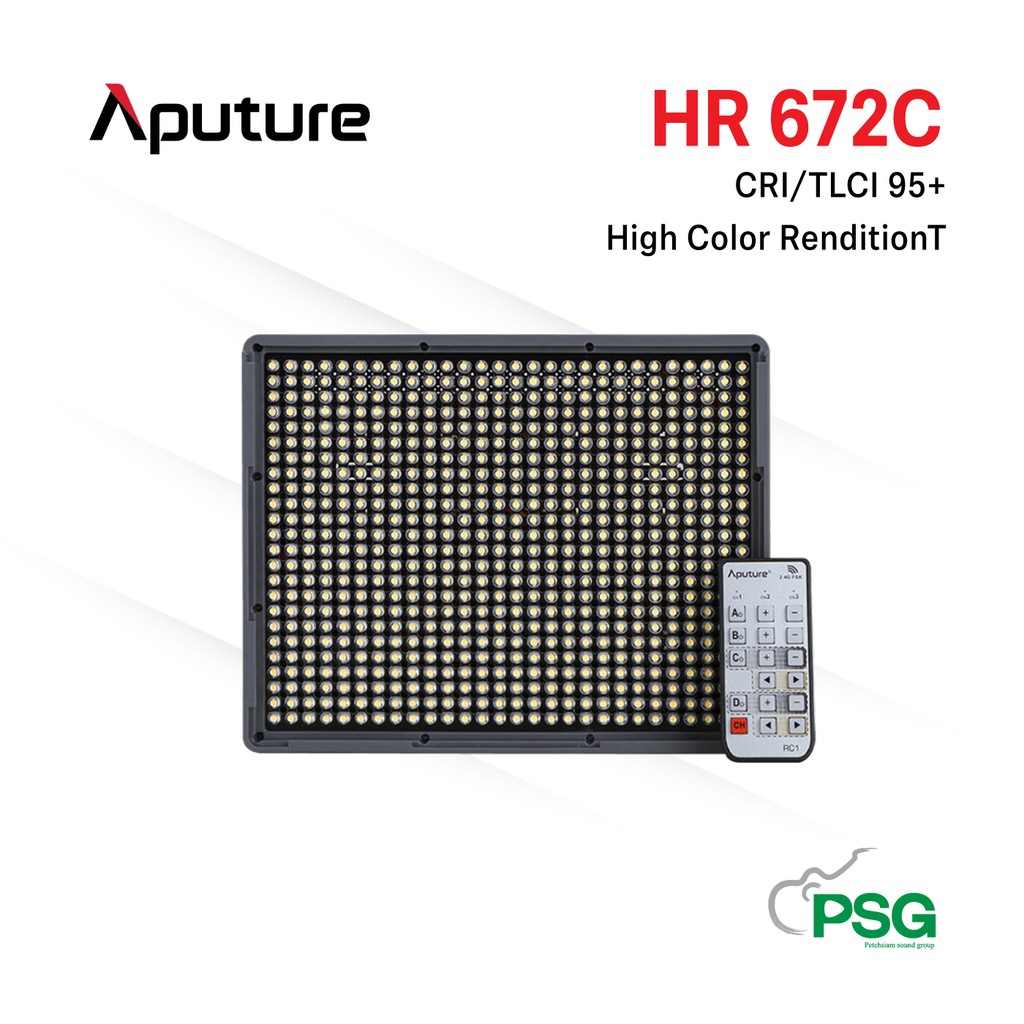 Aputure Amaran HR672C Bi-Color LED CRI/TLCI 95+ High Color Rendition