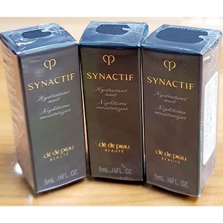 ❤ราคาจัดโปรค่ะ!! 5 ml.❤ใหม่แท้ 100%Cle De Peau Synactif Nighttime Moisturizer n ผลิต 2022