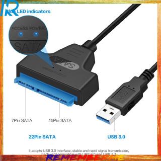 Rememberme อะแดปเตอร์สายเคเบิ้ล Usb 3 . 0 To Sata7 + 15 Pin Hard Disk Sata