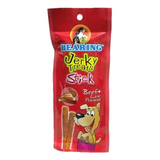 3 แถม 1 exp.09/23 Bearing Jerky treat stick รสเนื้อและต้บ
