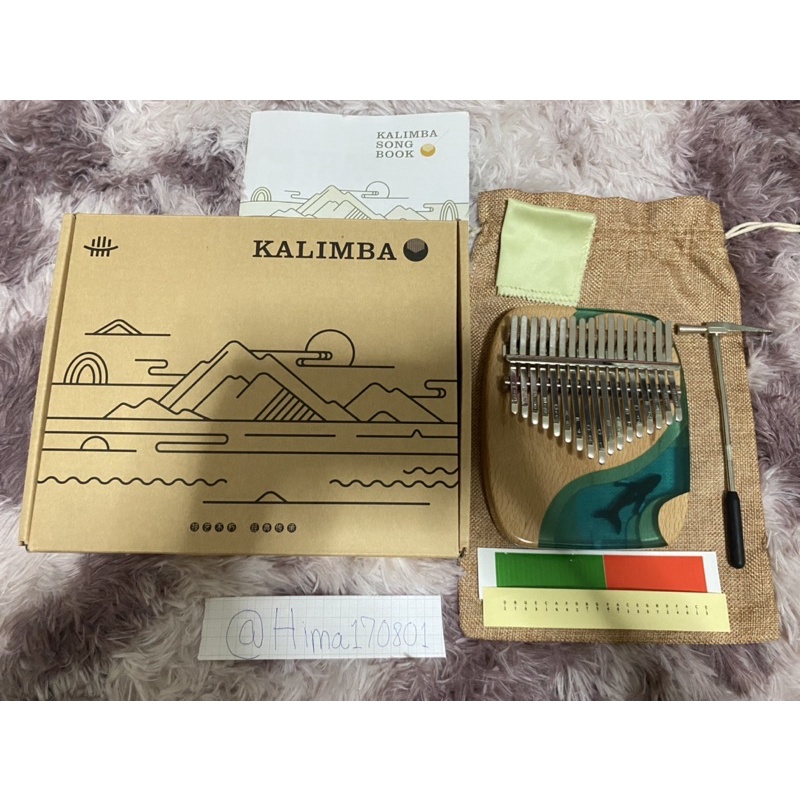 KALIMBA น้องวาฬ 17 คีย์  (มือสอง พร้อมส่ง) มีของแถม ส่งฟรี‼️