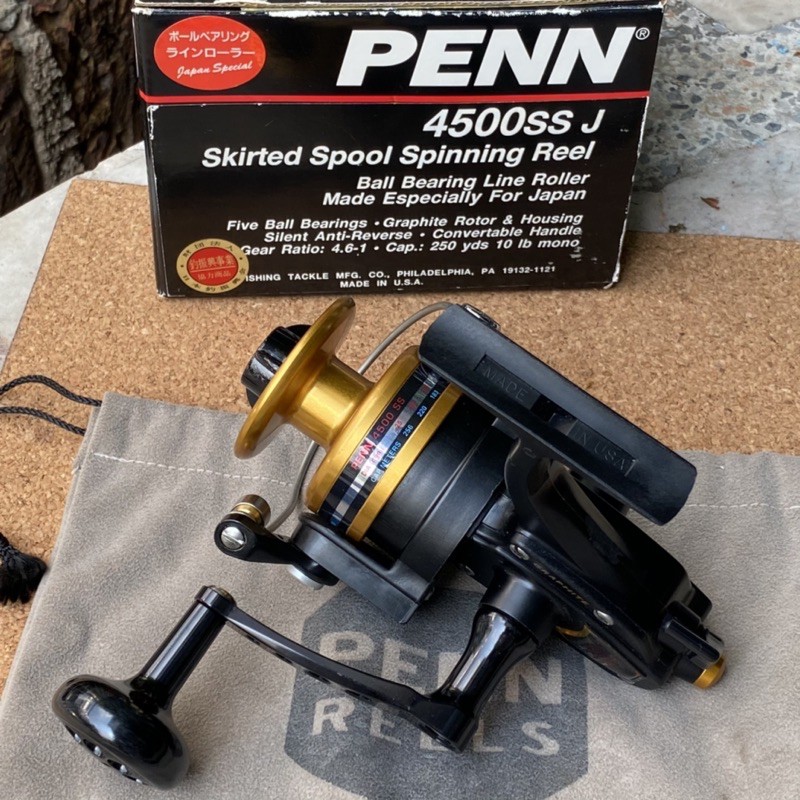 Penn 4500SS Spinfisher Spinning Reel USA 90's Graphite Body 4500 SS for sale online 