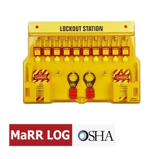 อุปกรณ์Advanced Lockout Station 10-20 (BD-B102)**เฉพาะกล่องเก็บ ไม่รวมกุญแจ**