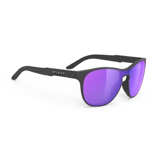 Rudy Project รุ่น Soundshield Black Matte / Multilaser Violet แว่นกันแดดทรงสปอร์ต แฟชั่นไลฟ์สไตล์