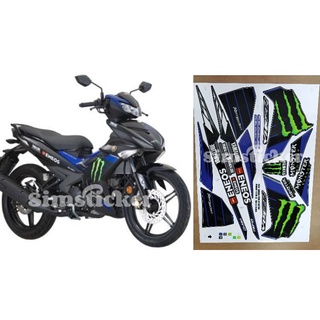 สติกเกอร์ Y15ZR LC150 (8) GP EDITION YAMAHA สําหรับติดตกแต่งร่างกาย