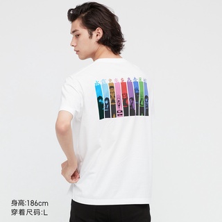 เสื้อยืดที่คุณต้องการพร้อมส่ง เสื้อยืดแขนสั้น พิมพ์ลายมังงะ Uniqlo สําหรับผู้ชาย และผู้หญิง (UT) (Ghost Slayer Series) 4