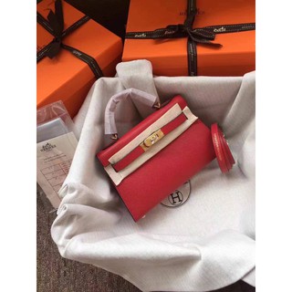 Hermes mini kelly Grade vip size :19cm full box set