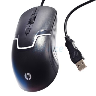 Mouse HP GAMING (M100) Black High Resolution1000-1600DPI ประกัน1Y เมาส์ เม้าส์ เมาส์เกมมิ่ง เมาส์เล่นเกมส์ เมาส์เกมเมอร์