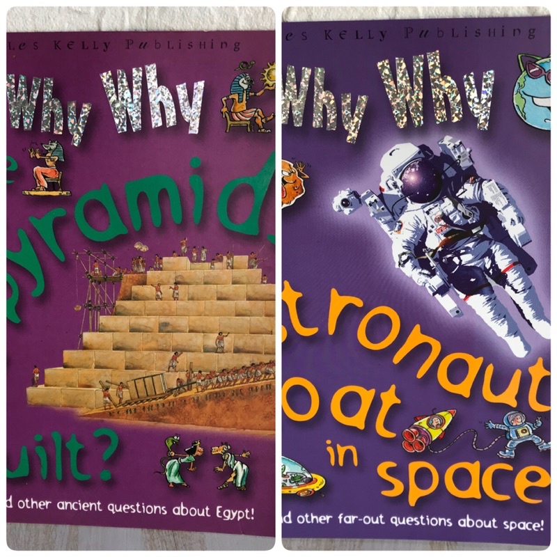 Why Why Why รวมปก หนังสือความรู้ปกอ่อนมือสอง-af4