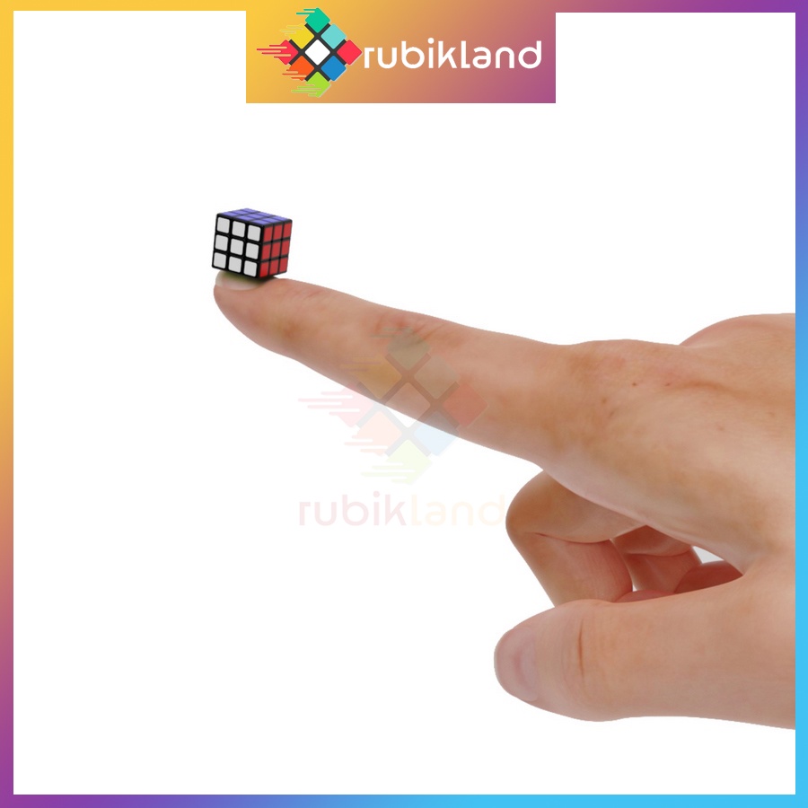 Rubik 3x3 Tiny 1 ซม.CubeLab Mini Cube Rubic โลกหมุนของเล่นทางปัญญาสําหรับเด็ก