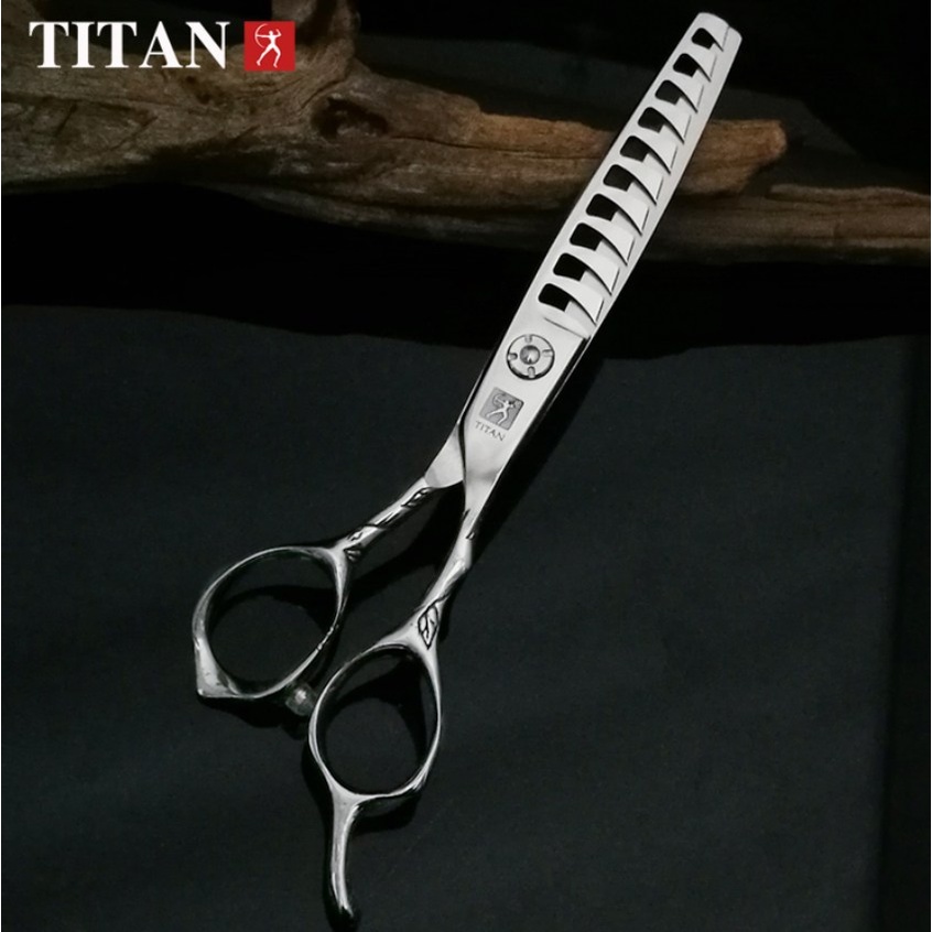กรรไกรตัดผม Titan T3D610 6 นิ้ว มือขวา 50%