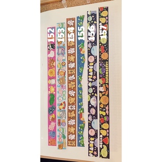 WASHI TAPES#10 วาชิเทป แบ่งขาย เทป หลายลาย