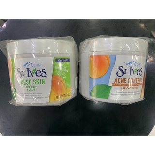 สครับ Scrub กระปุก St.Ives (ของแท้100%)ขนาด 10 ออนซ์(283กรัม)กลิ่น Apricot(รุ่น Acne Control / Fresh Skin)(ราคาพิเศษ)