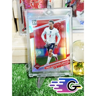 การ์ดนักฟุตบอล  2021-22 Panini Donruss Soccer Road To Qatar  Card 51 trent alexander arnold (optic แถม Topload+teambag)